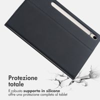 Accezz Cover Tablet Classica Samsung Galaxy Tab S9 11.0 pollici / S10 Lite / S10 FE / S9 FE 10.9 pollici - Nero