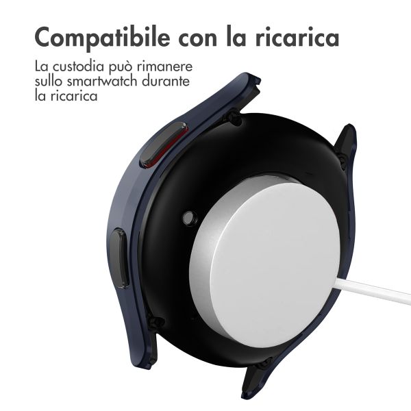 imoshion Cover rigida integrale Samsung Galaxy Watch 4 - 40 mm - Blu scuro