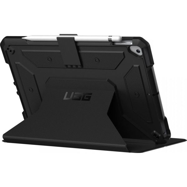 UAG Cover a libro Metropolis Apple iPad 9 (2021) 10.2 pollici / iPad 8 (2020) 10.2 pollici / iPad 7 (2019) 10.2 pollici - Nero