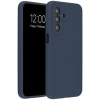 Accezz Cover Posteriore in Silicone Liquido Samsung Galaxy A27 (5G) - Blu scuro