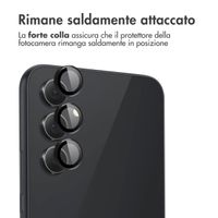 imoshion 2 Pack protezione lente fotocamera Samsung Galaxy A35 - Nero