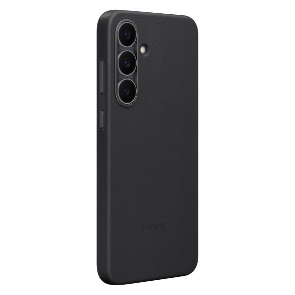Samsung Cover originale KindSuit in pelle vegana Samsung Galaxy S25 FE - Nero