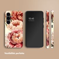 Selencia Cover posteriore Vivid con MagSafe Samsung Galaxy S24 - Vintage Peony