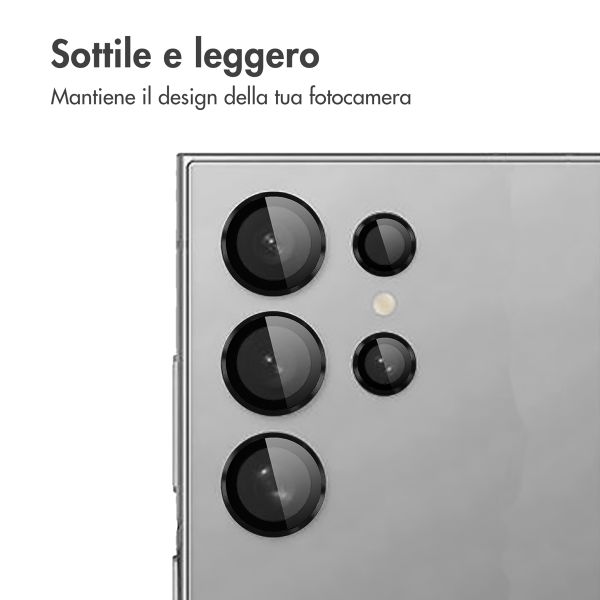 imoshion 2 Pack protezione lente fotocamera Samsung Galaxy S24 Ultra - Nero