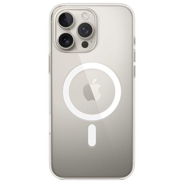 Apple Cover Trasparente con MagSafe Apple iPhone 16 Pro Max - Trasparente