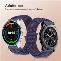 imoshion Cinturino in nylon  - Attacco universale 20 mm - Indigo