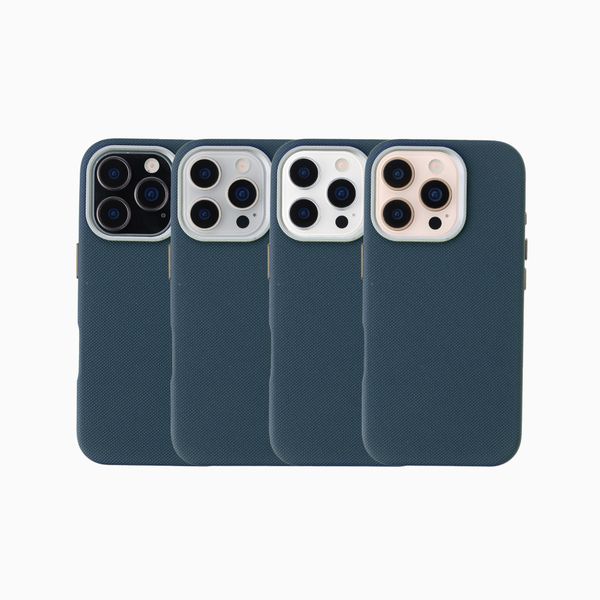Accezz Cover Mesh con MagSafe Apple iPhone 16 Pro - Blu scuro