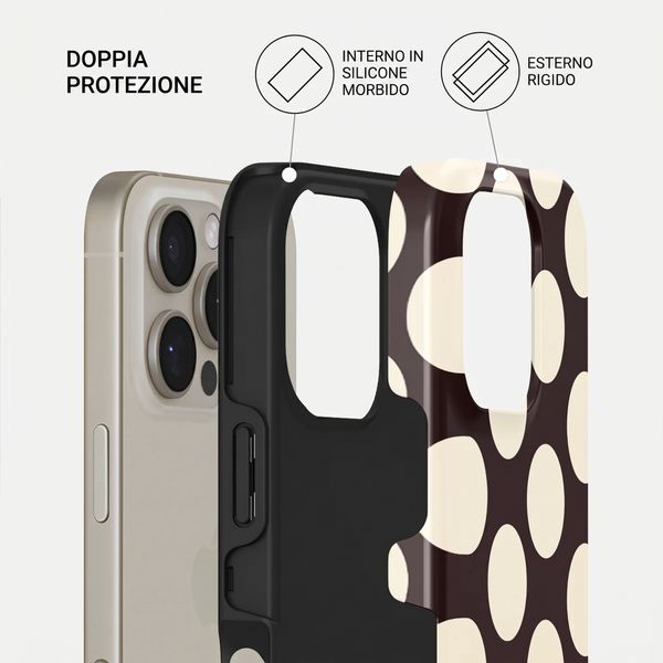 Burga Cover Posteriore Resistente con MagSafe Apple iPhone 16 Pro - Spot On