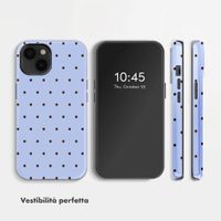 Selencia Cover Posteriore Vivid Apple iPhone 14 - Happy Dots Digital Sky