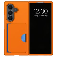 imoshion Backcover con porta carte Samsung Galaxy Z Fold 8 Ultra - Arancio