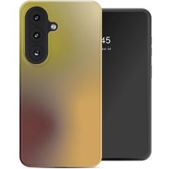 Selencia Cover Posteriore Vivid Samsung Galaxy S26 - Gradient Olive Dust