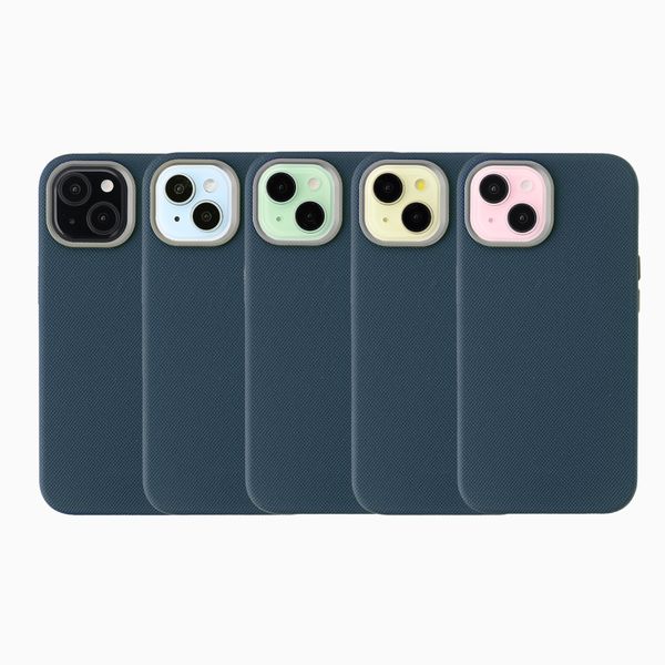 Accezz Cover Mesh con MagSafe Apple iPhone 15 - Blu scuro