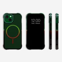 Selencia Cover MagSafe Gradient Apple iPhone 13 - Verde / Marrone