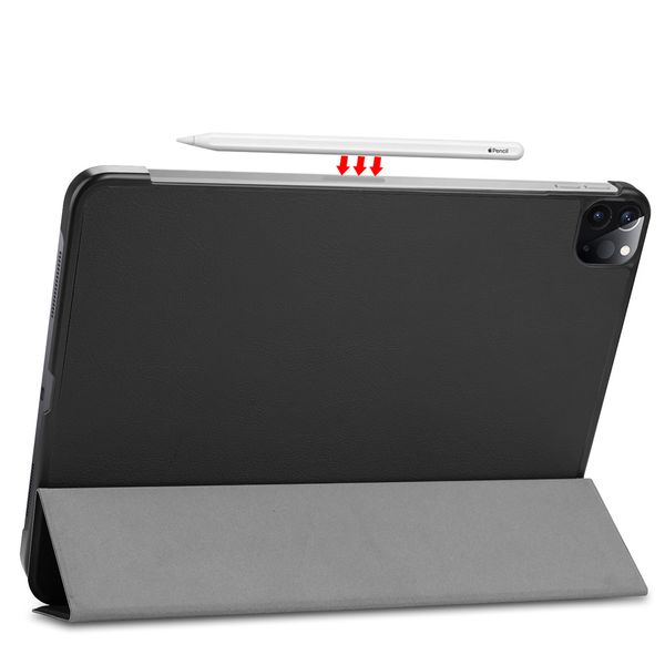 imoshion Cover a libro Trifold Apple iPad Pro 12.9 (2018/2020/2021/2022) - Nero