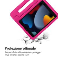 imoshion Cover Antishoc Speciale Bambini con Manico iPad 10.2 (2019 / 2020 / 2021) - Rosa