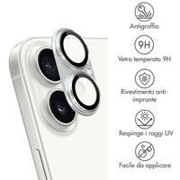 imoshion Protezione fotocamera in Vetro 2 Pezzi Apple iPhone 17 - Silver