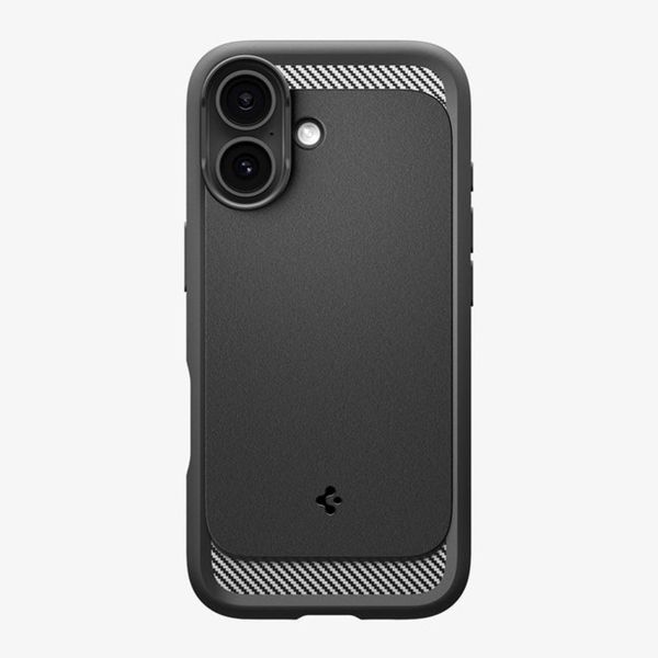 Spigen Cover Rugged Armor con MagSafe Apple iPhone 17 - Matte Black