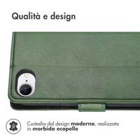 imoshion Cover a libro di Lusso Apple iPhone 17e / 16e - Verde