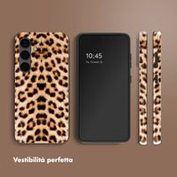 Selencia Cover posteriore Vivid con MagSafe Samsung Galaxy S24 - Wild Leo