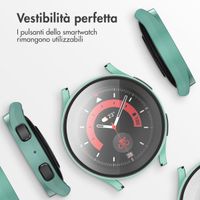 imoshion Cover rigida integrale Samsung Galaxy Watch 5 - 44 mm - Verde scuro