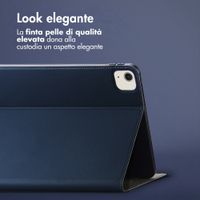 Accezz Cover Tablet Classica Apple iPad Air 13 pollici (2026) M4 / (2025) M3 / (2024) M2 - Blu scuro