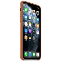 Apple Cover in Pelle iPhone 11 Pro Max - Saddle Brown
