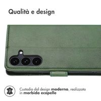 imoshion Cover a libro di Lusso Samsung Galaxy S25 FE - Verde