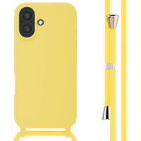 imoshion Cover in Silicone con Cordino Apple iPhone 16 - Giallo