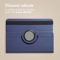 imoshion Cover Girevole a 360° Samsung Galaxy Tab A9 Plus - Blu scuro