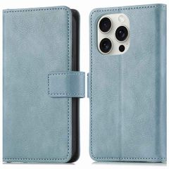 imoshion Cover a libro di Lusso Apple iPhone 16 Pro Max - Azzurro