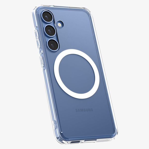 Spigen Cover Posteriore Ultra Ibrida con MagSafe Samsung Galaxy S25 - Trasparente