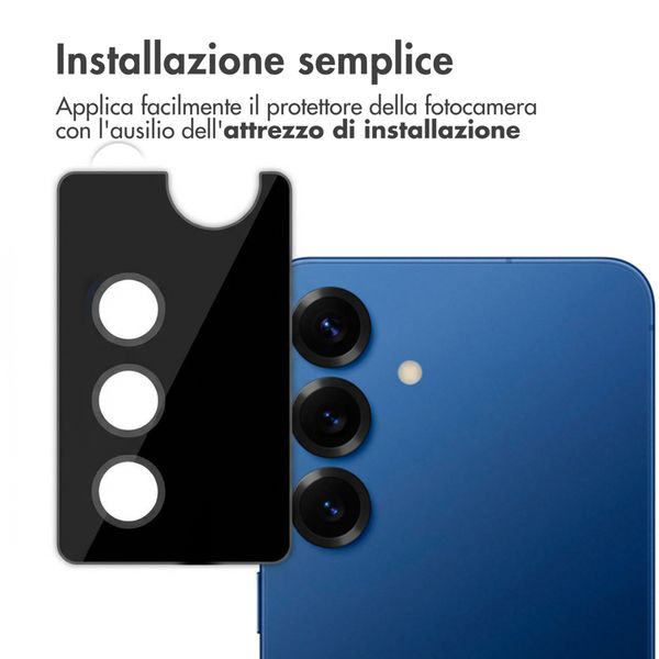 imoshion 2 Pack protezione lente fotocamera Samsung Galaxy S25 - Navy