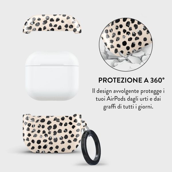 Burga Custodia rigida Apple AirPods 4 - Almond Latte