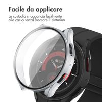 imoshion Cover rigida integrale Samsung Galaxy Watch 5 - 40 mm - Argento