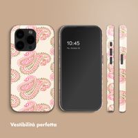 Selencia Cover posteriore Vivid con MagSafe Apple iPhone 15 Pro - Paisley Blush