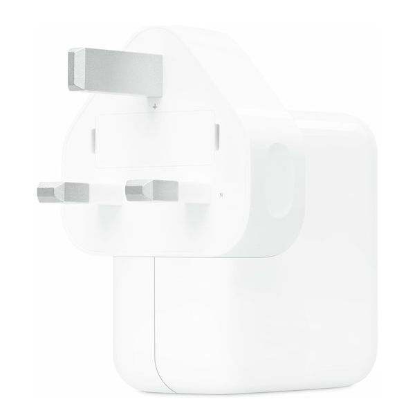 Apple Adattatore di alimentazione USB-C 30 W - Tipo G - Spina per Regno Unito - Bianco