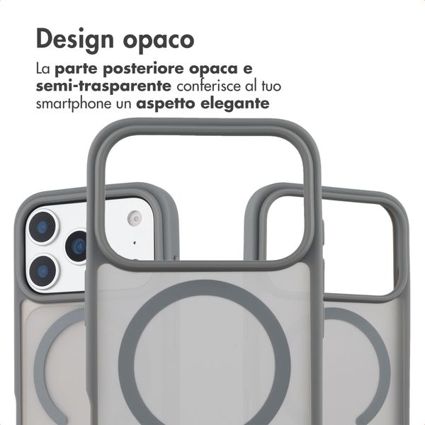 imoshion Cover posteriore Color Guard con MagSafe Apple iPhone 17 Pro - Grigio