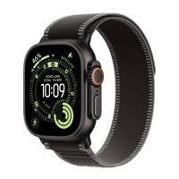 Apple Cinturino Trail Loop Apple Watch | 44/45/46/49 mm - Taglia S/M - Charcoal Black / Black Titanium