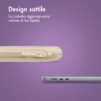 imoshion Cover per laptop 13 pollici - Laptopsleeve con tasca - Sandstone