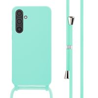 imoshion Cover in Silicone con Cordino Samsung Galaxy A35 - Menta verde