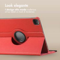 imoshion Cover Girevole a 360° Apple iPad Air 11 pollici (2026) M4 / (2025) M3 / (2024) M2 / Air 5 (2022) / Air 4 (2020) / Pro 11 (2018/2020) - Rosso