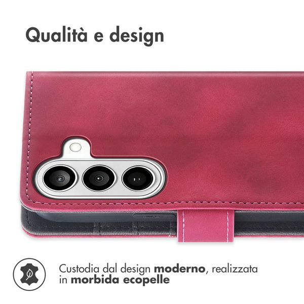 imoshion Cover a libro con Cordino Samsung Galaxy S26 - Rosso