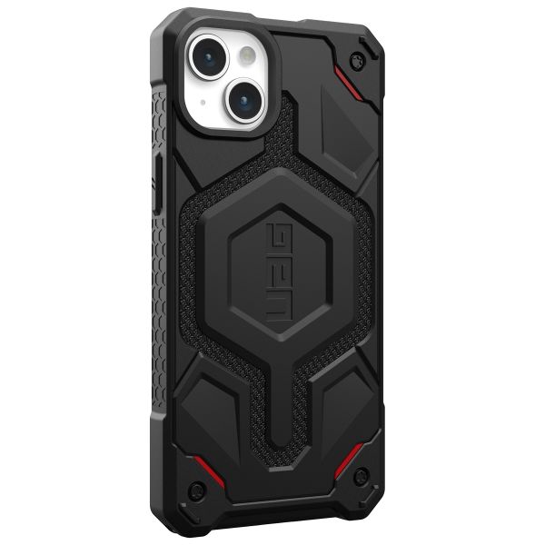 UAG Cover Posteriore Monarch Pro Apple iPhone 15 Plus - Kevlar Black