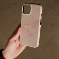 Selencia Cover posteriore Vivid con MagSafe Apple iPhone 17 Pro Max - Golden Beige Marble