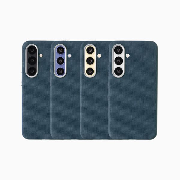 Accezz Cover Mesh con MagSafe Samsung Galaxy S25 / S24 - Blu scuro