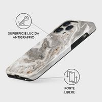 Burga Cover Posteriore Resistente Apple iPhone 14 Pro - Snowstorm