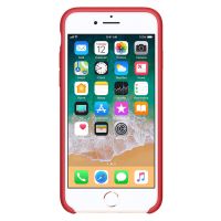Apple Cover in Silicone Apple iPhone SE (2022 / 2020) / 8 / 7 - Red