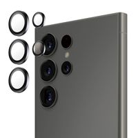 PanzerGlass Pellicole protettive fotocamera Hoops Optic Rings Samsung Galaxy S25 Ultra - Nero