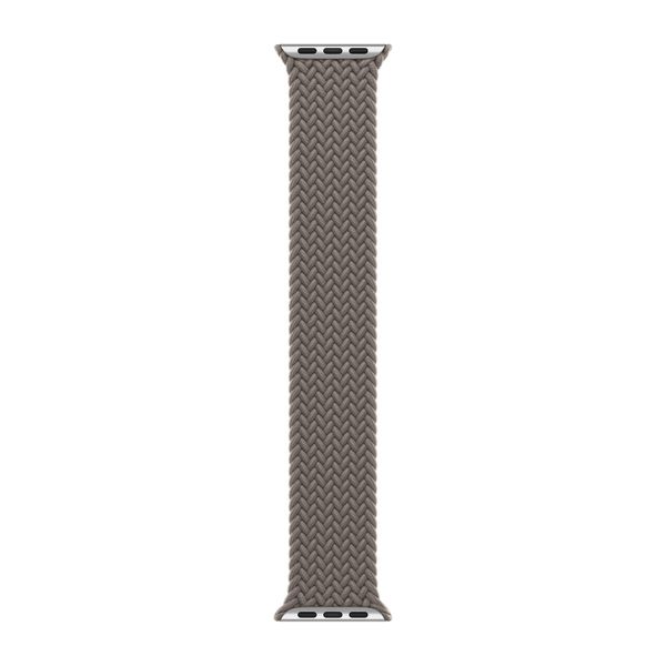 Apple Cinturino Solo intrecciato Apple Watch | 38/40/41/42 mm - Taglia 5 - Clay