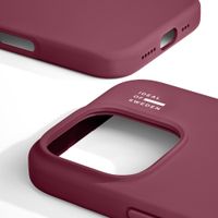 iDeal of Sweden Cover in silicone con MagSafe Apple iPhone 16 Pro - Fine Wine